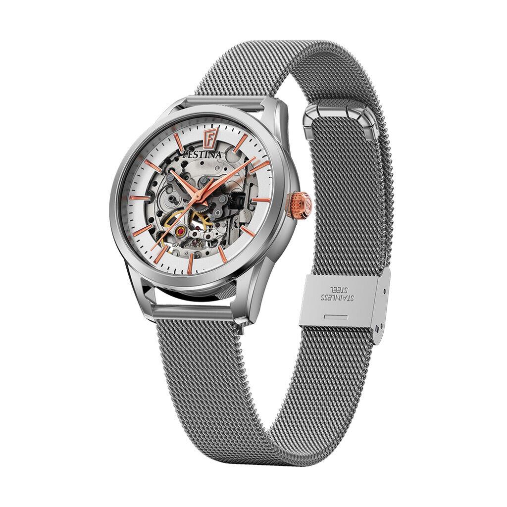 Festina F20538/1 Skeleton Austomatic Women's Watch Festina F20538/1 Skeleton Austomatic Women's Watch